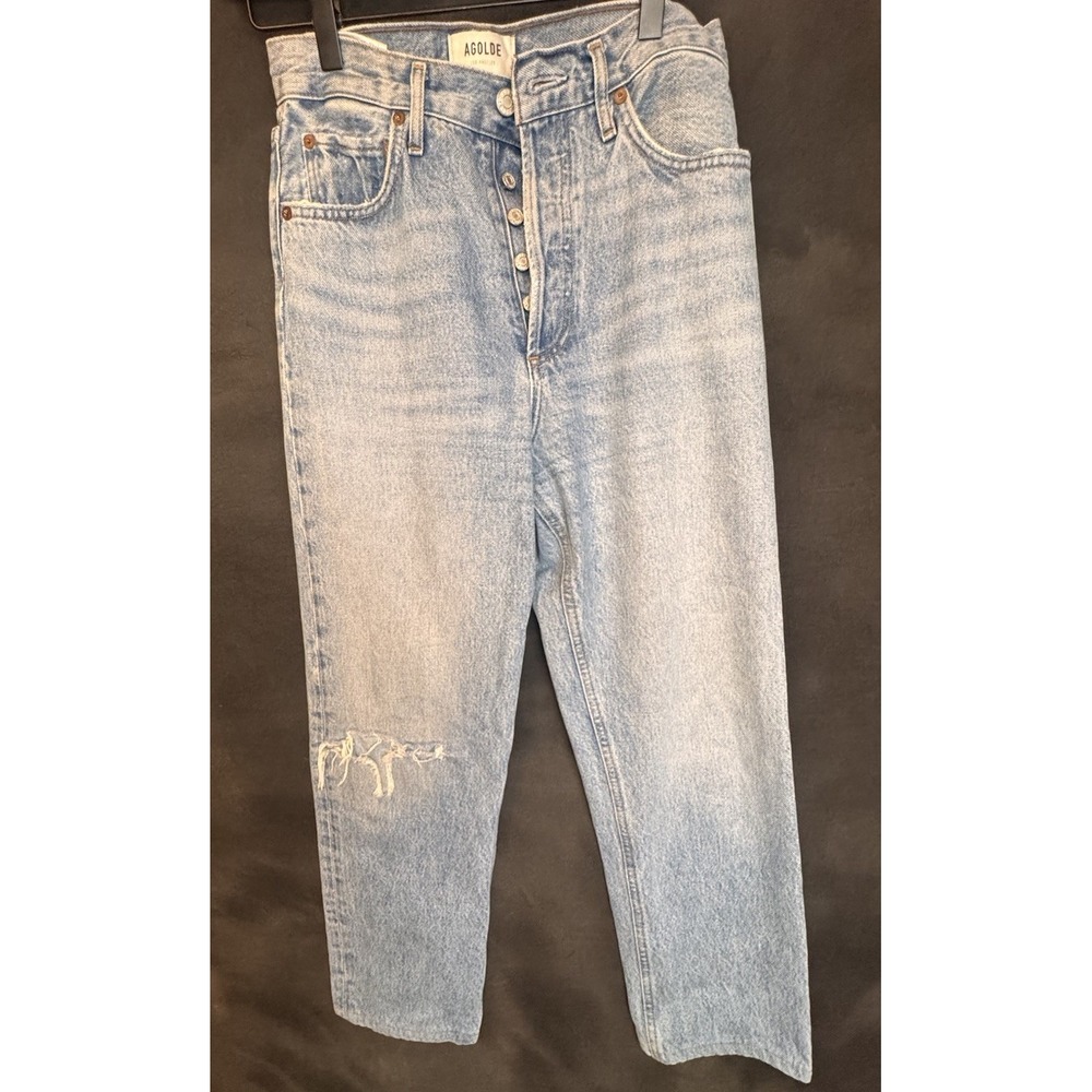Agolde jeans High waisted Button Up Size 25